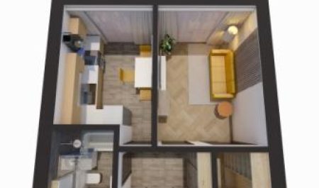 Однокомнатная квартира в новостройке Казани