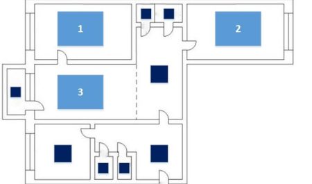 Трёхкомнатные в новом ЖК