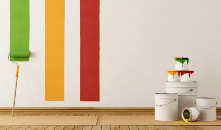 Краски для стен вашего нового жилья