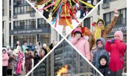 Масленица в одном из наших ЖК